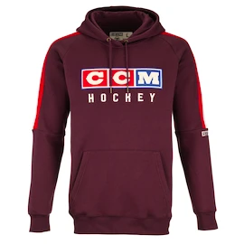 Herren Hoodie CCM Vintage Fall Hoodie Acai