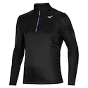 Herren Hoodie Mizuno  Hybrid LS HZ/Black L