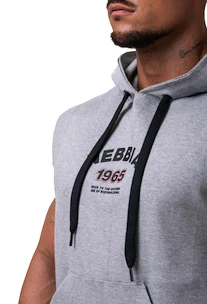 Herren Hoodie Nebbia 1965 Golden Era hoodie ragtop 197 light grey XXL