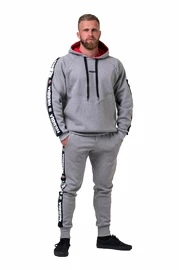 Herren Hoodie Nebbia Unlock the Champion hoodie 194 light grey