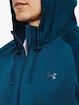 Herren Hoodie Under Armour  AF Storm FZ-BLU