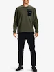 Herren Hoodie Under Armour  CGI UTILITY CREW-GRN