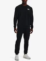 Herren Hoodie Under Armour  Essential Fleece Crew-BLK