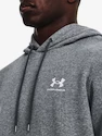 Herren Hoodie Under Armour  Essential Fleece Hoodie-GRY