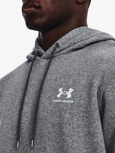 Herren Hoodie Under Armour  Essential Fleece Hoodie-GRY