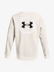 Herren Hoodie Under Armour  Essential Heritge Flc Crw-WHT