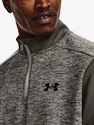 Herren Hoodie Under Armour  Fleece Twist QZ-GRY