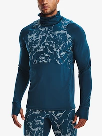 Herren Hoodie Under Armour OUTRUN THE COLD FUNNEL-BLU