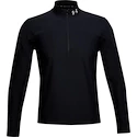 Herren Hoodie Under Armour  QUALIFIER HALF ZIP black