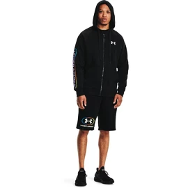 Herren Hoodie Under Armour RIVAL FLC LOCKERTAG FZ HD-BLK