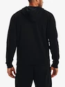 Herren Hoodie Under Armour  Rival Fleece 1/2 Zip HD-BLK