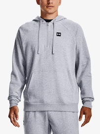 Herren Hoodie Under Armour Rival Fleece 1/2 Zip HD-GRY