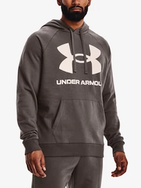 Herren Hoodie Under Armour Rival Fleece Big Logo HD-BRN