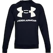 Herren Hoodie Under Armour  Rival Fleece Big Logo HD dark blue SMT