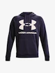 Herren Hoodie Under Armour  Rival Fleece Big Logo HD-GRY