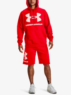 Herren Hoodie Under Armour  Rival Fleece Big Logo HD-RED