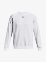 Herren Hoodie Under Armour  Rival Fleece Crew-WHT