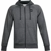 Herren Hoodie Under Armour  Rival Fleece FZ Hoodie grey