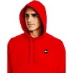 Herren Hoodie Under Armour  Rival Fleece Hoodie red