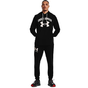 Herren Hoodie Under Armour  RIVAL TERRY BIG LOGO HD-BLK