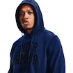 Herren Hoodie Under Armour  RIVAL TERRY COLLEGIATE HD-BLU