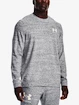 Herren Hoodie Under Armour  Rival Terry LC Crew-WHT