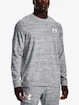 Herren Hoodie Under Armour  Rival Terry LC Crew-WHT L