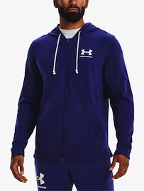 Herren Hoodie Under Armour Rival Terry LC FZ-BLU