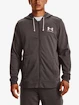 Herren Hoodie Under Armour  Rival Terry LC FZ-BRN