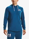 Herren Hoodie Under Armour  RIVAL TERRY LC HD-BLU