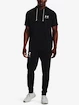 Herren Hoodie Under Armour  Rival Terry LC SS HD-BLK