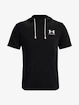 Herren Hoodie Under Armour  Rival Terry LC SS HD-BLK