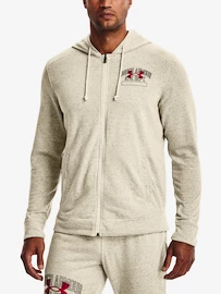 Herren Hoodie Under Armour Rival Try Athlc Dep FZ HD-BRN