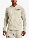 Herren Hoodie Under Armour  Rival Try Athlc Dep FZ HD-BRN L