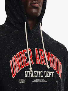 Herren Hoodie Under Armour  Rival Try Athlc Dept HD-BLK XS