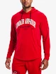 Herren Hoodie Under Armour  Rival Try Athlc Dept HD-RED