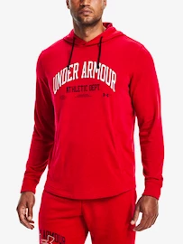 Herren Hoodie Under Armour Rival Try Athlc Dept HD-RED