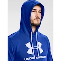 Herren Hoodie Under Armour  SPORTSTYLE TERRY LOGO HOODIE blue