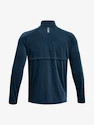 Herren Hoodie Under Armour  STREAKER HALF ZIP-BLU