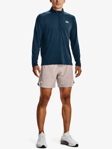 Herren Hoodie Under Armour  STREAKER HALF ZIP-BLU L