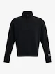 Herren Hoodie Under Armour  Summit Knit 1/2 Zip-BLK