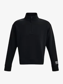 Herren Hoodie Under Armour Summit Knit 1/2 Zip-BLK