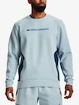 Herren Hoodie Under Armour  SUMMIT KNIT CREW-BLU