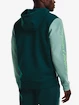 Herren Hoodie Under Armour  SUMMIT KNIT FZ HD-GRN