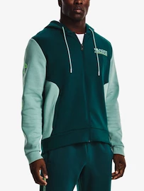 Herren Hoodie Under Armour SUMMIT KNIT FZ HD-GRN