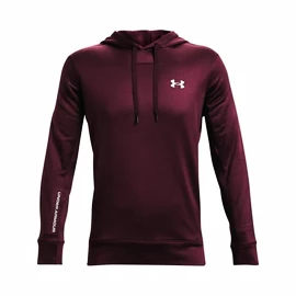 Herren Hoodie Under Armour Terry Hoodie Red