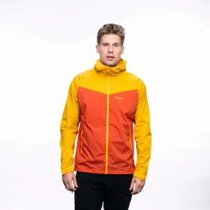 Herren Jacke Bergans  Microlight Jacket Brick/Light Golden Yellow