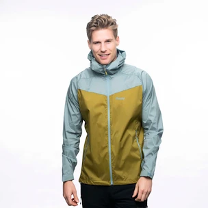 Herren Jacke Bergans  Microlight Jacket Olive Green/Smoke Blue