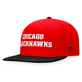 Herren Kappe Fanatics Iconic Color Blocked Snapback Iconic Color Blocked Snapback Chicago Blackhawks