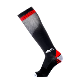 Herren Kompressionssocken McDavid Elite Active Compression Socks 8842 Black/Scarlet